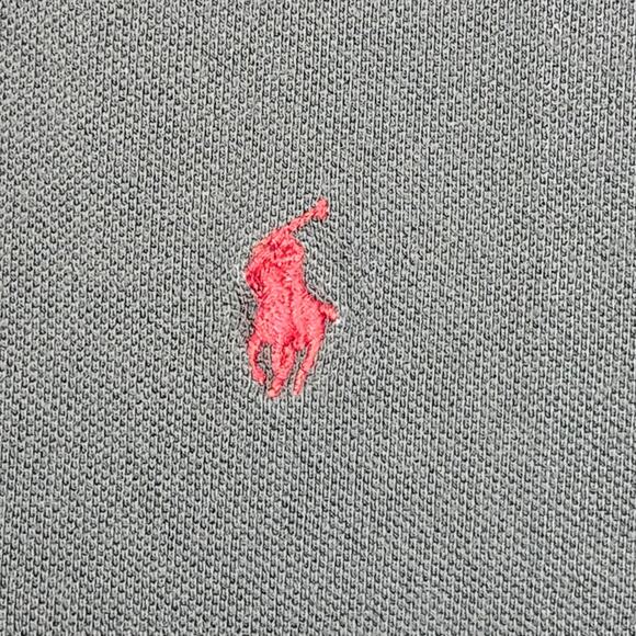 Polo Ralph Lauren Polo Shirt Mens 2XL Green Pique Knit Short Sleeve Red Pony - Picture 7 of 13